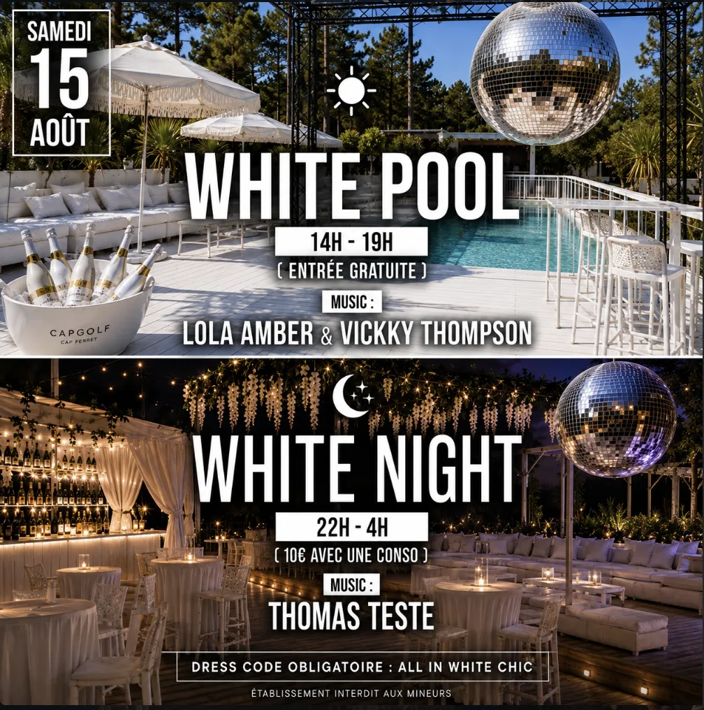 White Pool & White Night