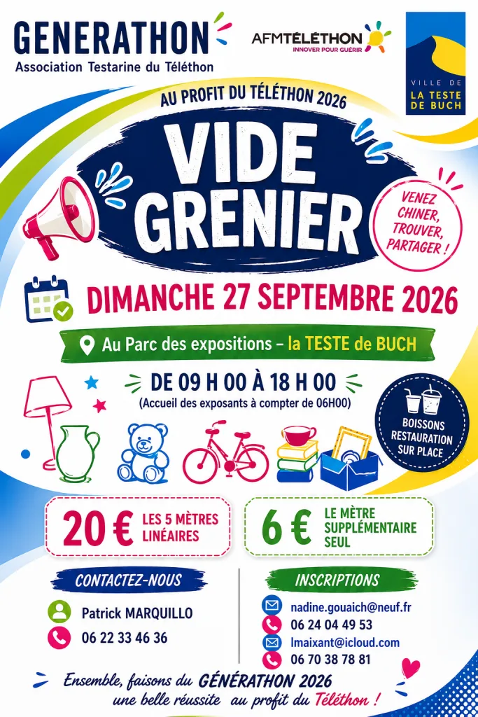 Grand Vide-Greniers du Générathon